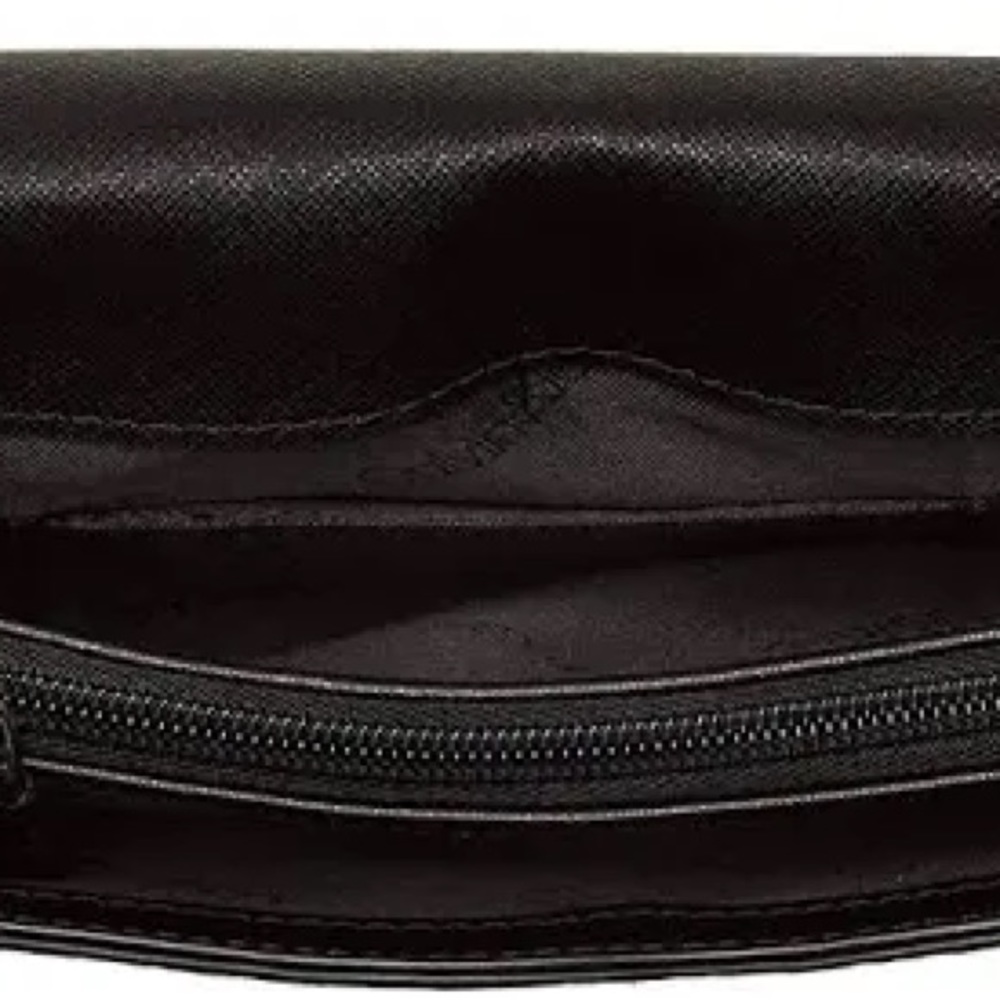 Calvin Klein Flap Patent Python Studded Flap Over… - image 3